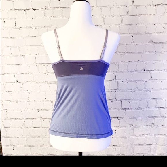 Bundle 2/$30 Lululemon V-Neck Tank with Mesh - Picture 2 of 4